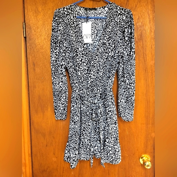 Zara ladies belted dress XL - Picture 1 of 8